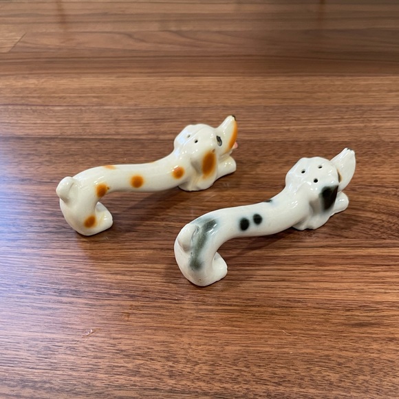 Antique Long Dog Salt & Pepper Shakers - Picture 3 of 6